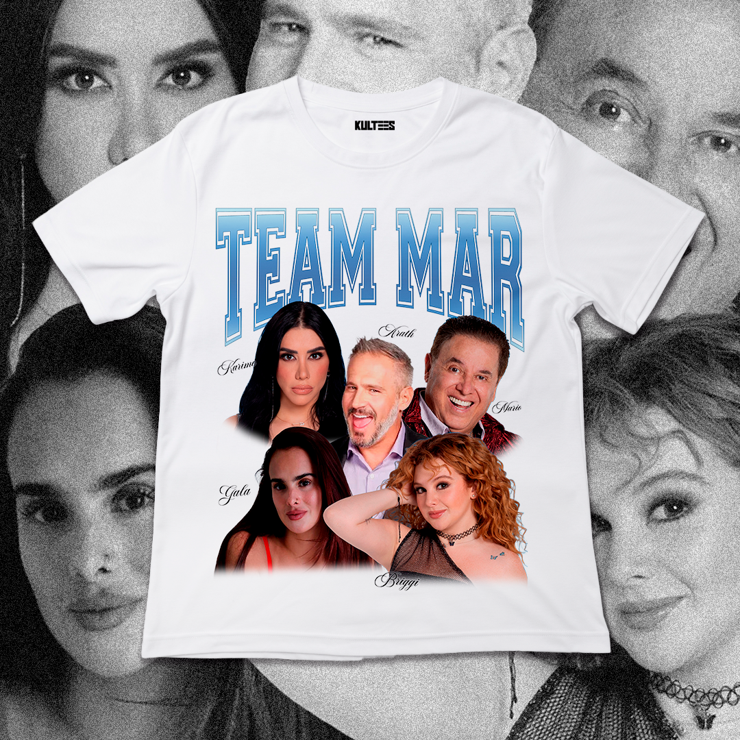 Playera Team Mar La Casa de los Famosos