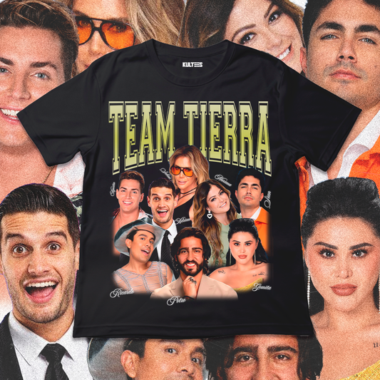 Playera Team Tierra  La Casa de los Famosos